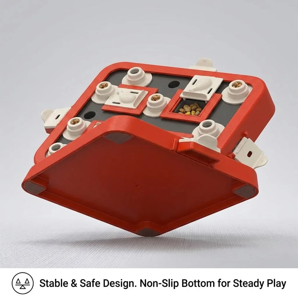Interactive Dog Puzzle Feeder For Slow Feeding And IQ Training