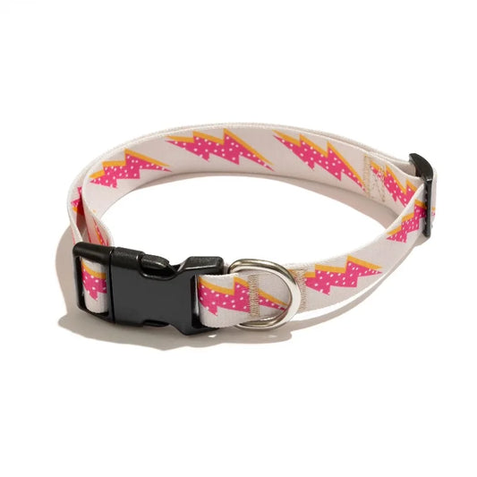 Lightning Bolt Fashion Dog Collar for Puppies and Pets
