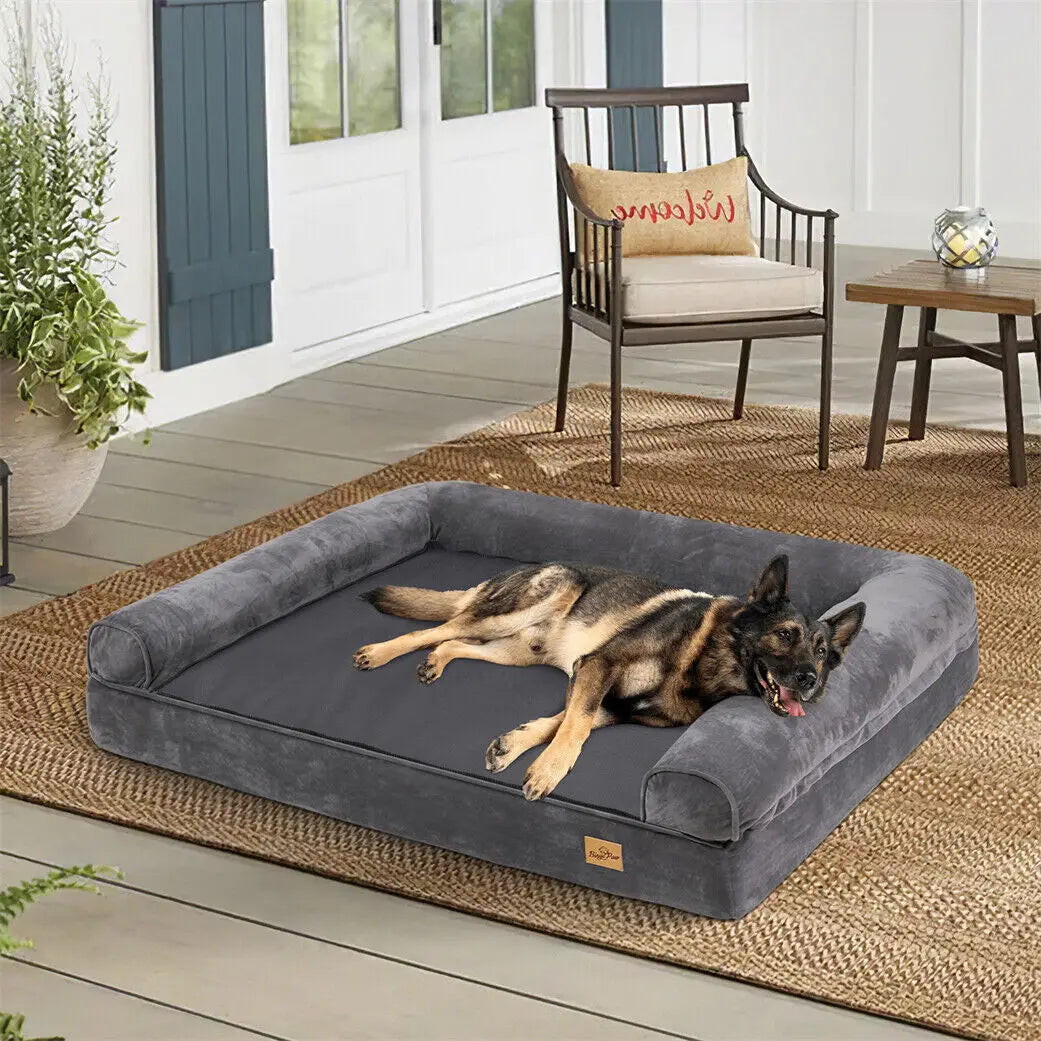 BINGOPAW Orthopedic Dog Bed With Removable Washable Cushion Cover