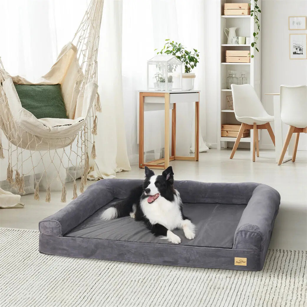 BINGOPAW Orthopedic Dog Bed With Removable Washable Cushion Cover