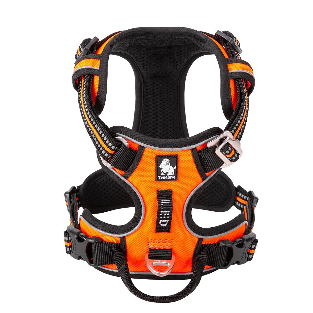 TRUELOVE No Pull Reflective Adjustable Dog Harness for Training