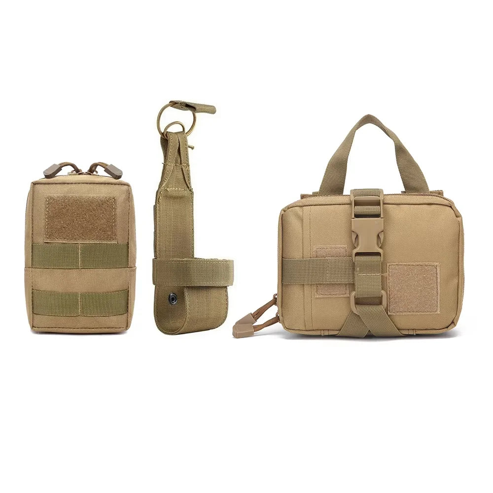 PETRAVEL Tactical Dog Harness Bags With MOLLE Training Pouches