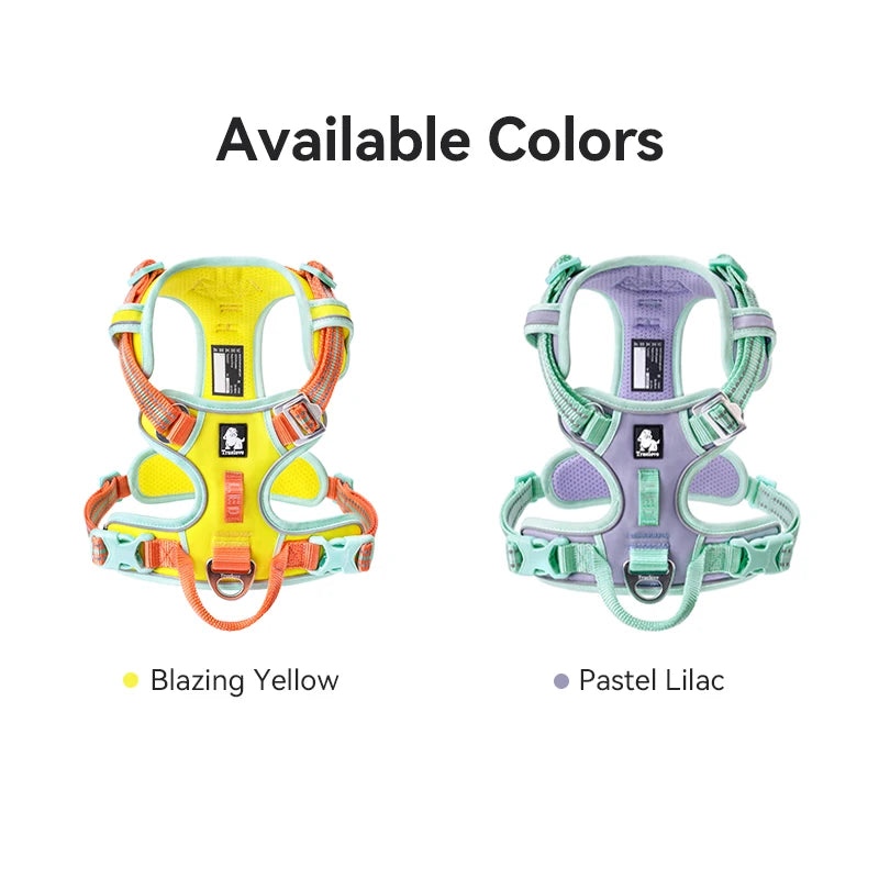 TRUELOVE No Pull Reflective Adjustable Dog Harness for Training