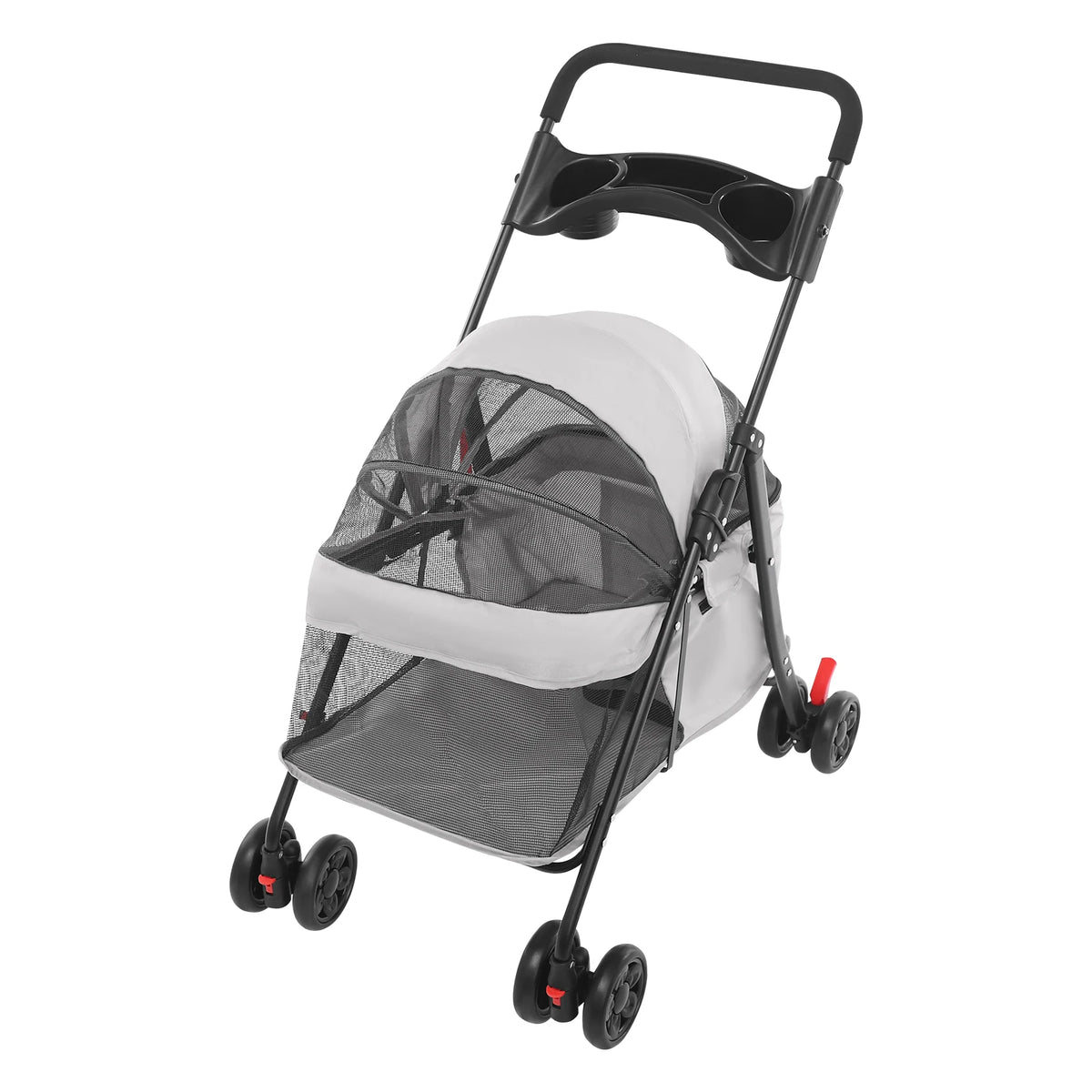 Bymaocar Foldable Pet Stroller For Dogs And Cats