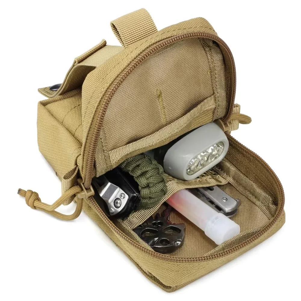 PETRAVEL Tactical Dog Harness Bags With MOLLE Training Pouches